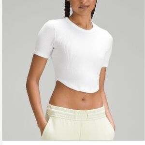Hold tight cropped t-shirt